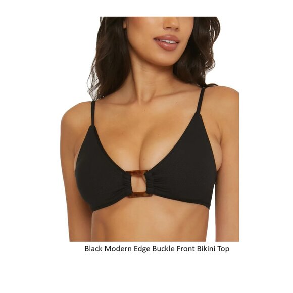 NWT Becca Women Size Halter Crossback Bikini Tops Size S-D Cup $90 12HL914 - Picture 9 of 9